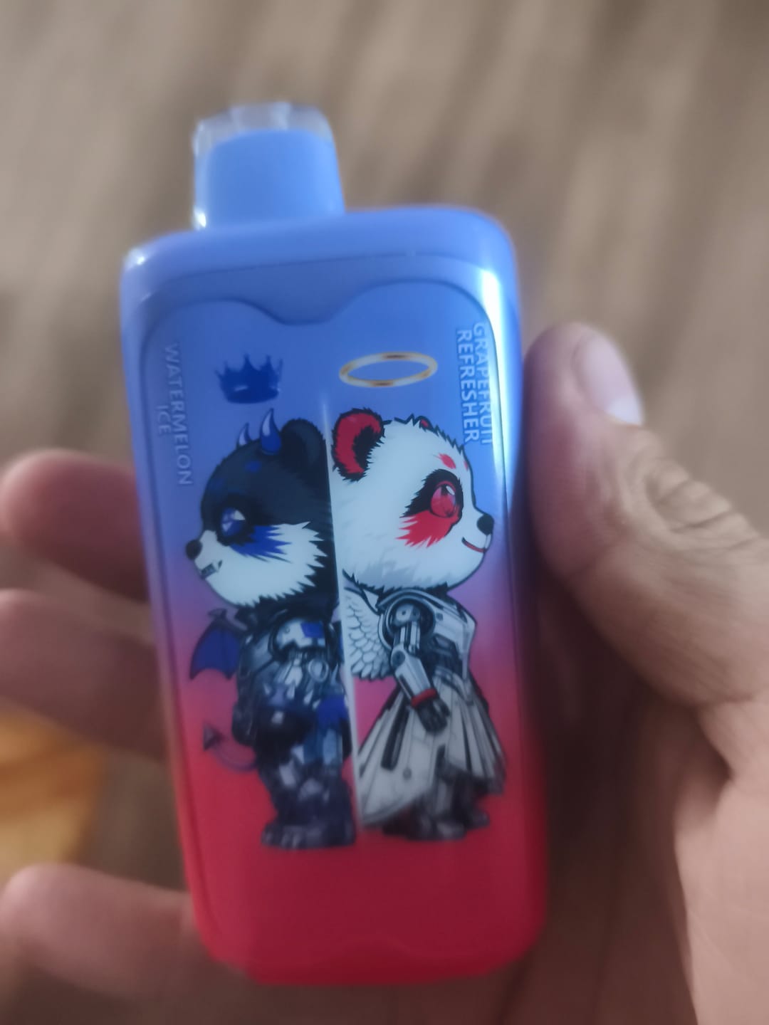 Customer photo review of Jednorazówki MERRYMI Panda Twins 40K Buchów - E papieros 2% | Double Smaków