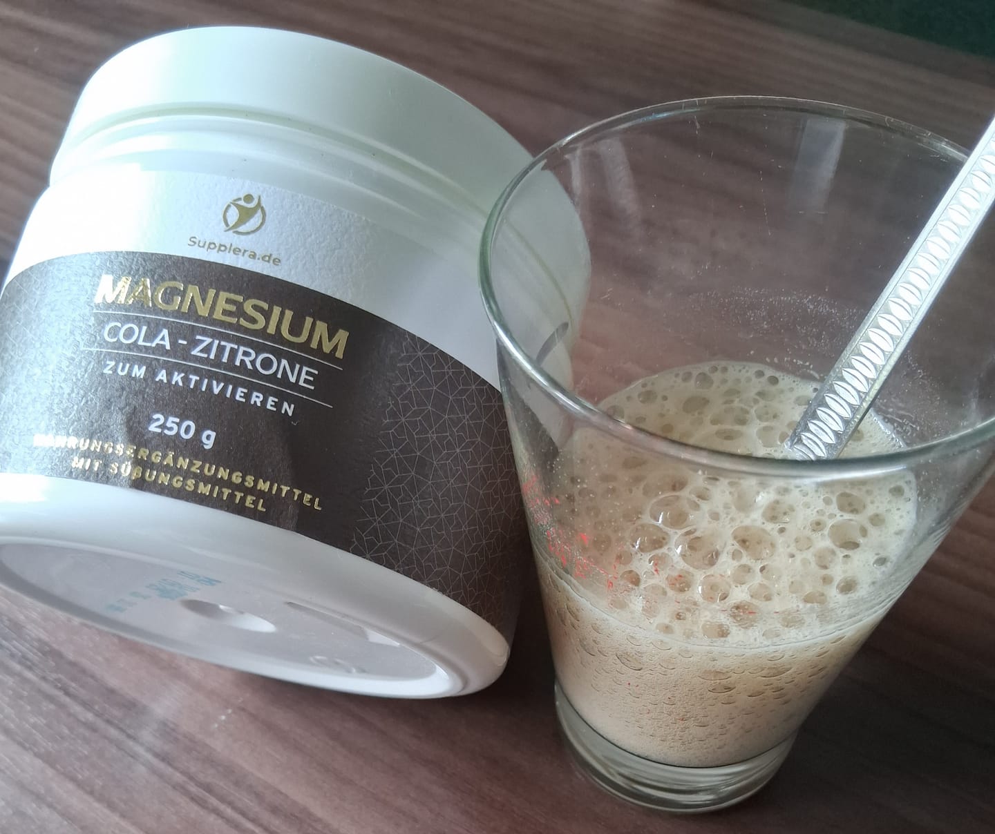 Customer photo review of Ionisches Magnesium **Cola-Zitrone** 250g Dose