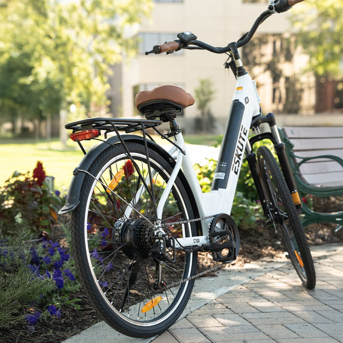 Customer photo review of Eskute® C200 ST City Commuter Electric Bike