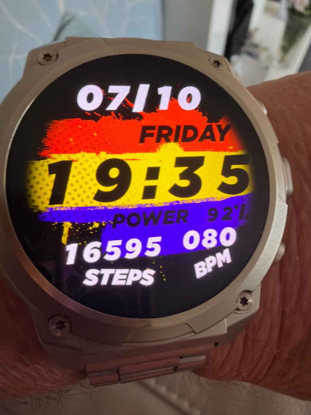 Customer photo review of Silver Steel Loop