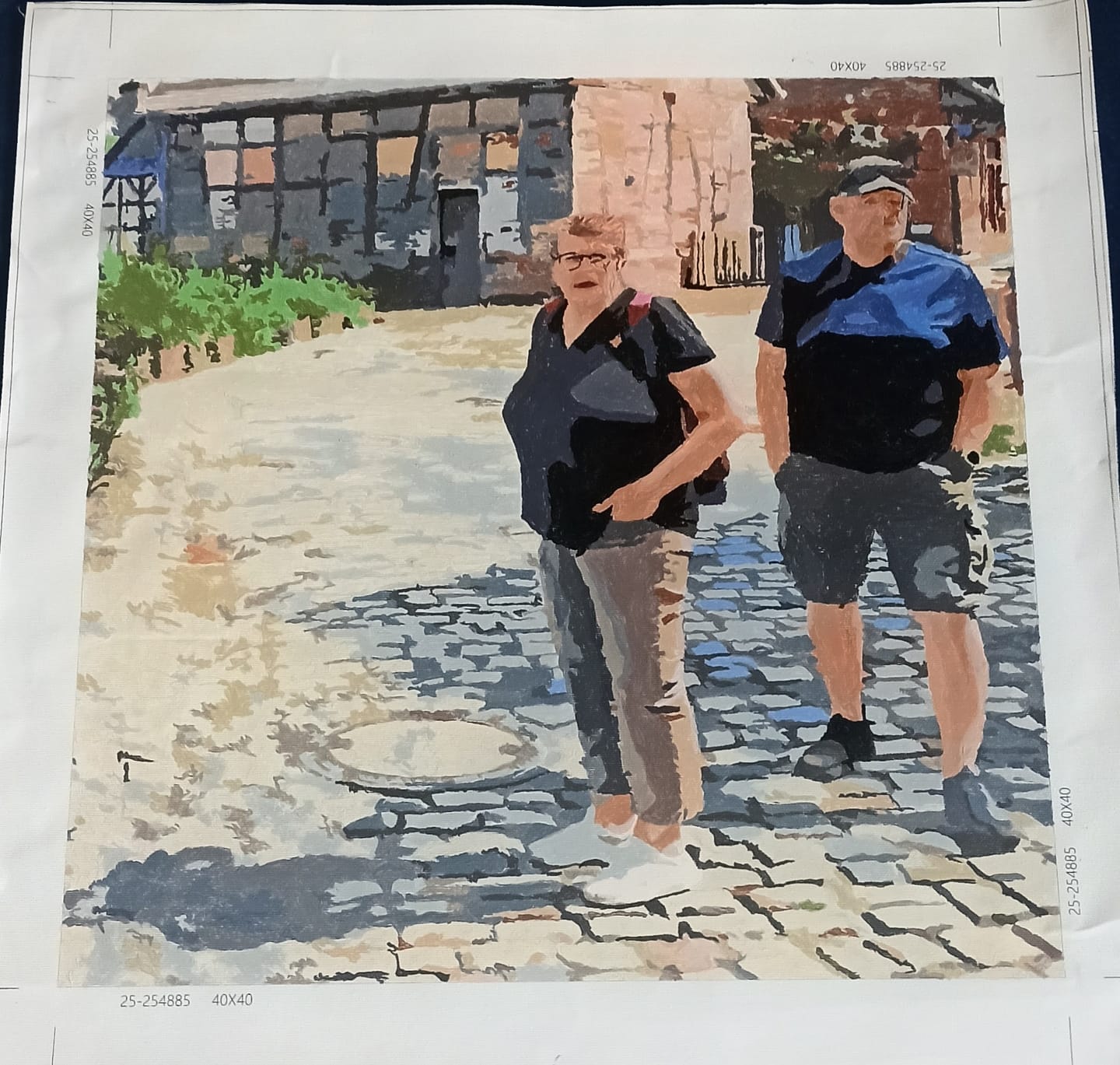 Customer photo review of Eigenes Foto - Malen nach Zahlen