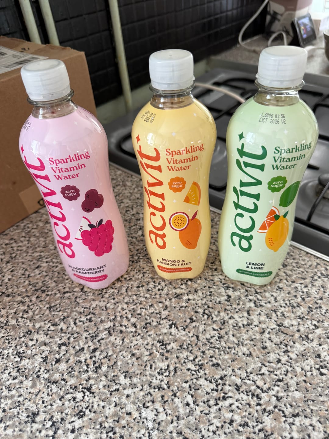 Customer photo review of Activit Sparkling Vitamin Drinks