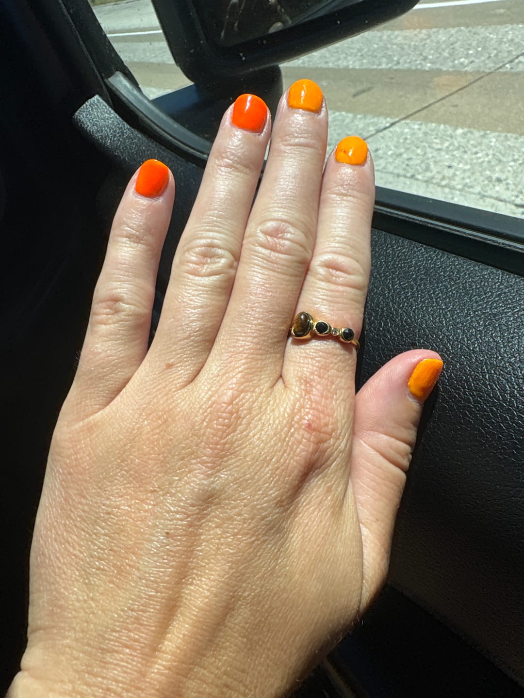Customer photo review of Aurora Vintage Crystal Ring
