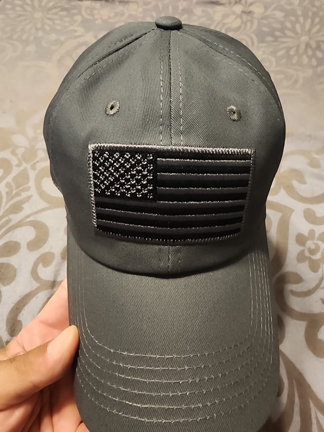 Customer photo review of America 250th Anniversary Hat – American Flag Baseball Cap 1776 - 2026 (Exclusive)