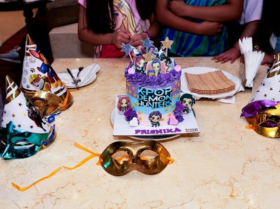 Customer photo review of K-Pop Anime Theme Cake