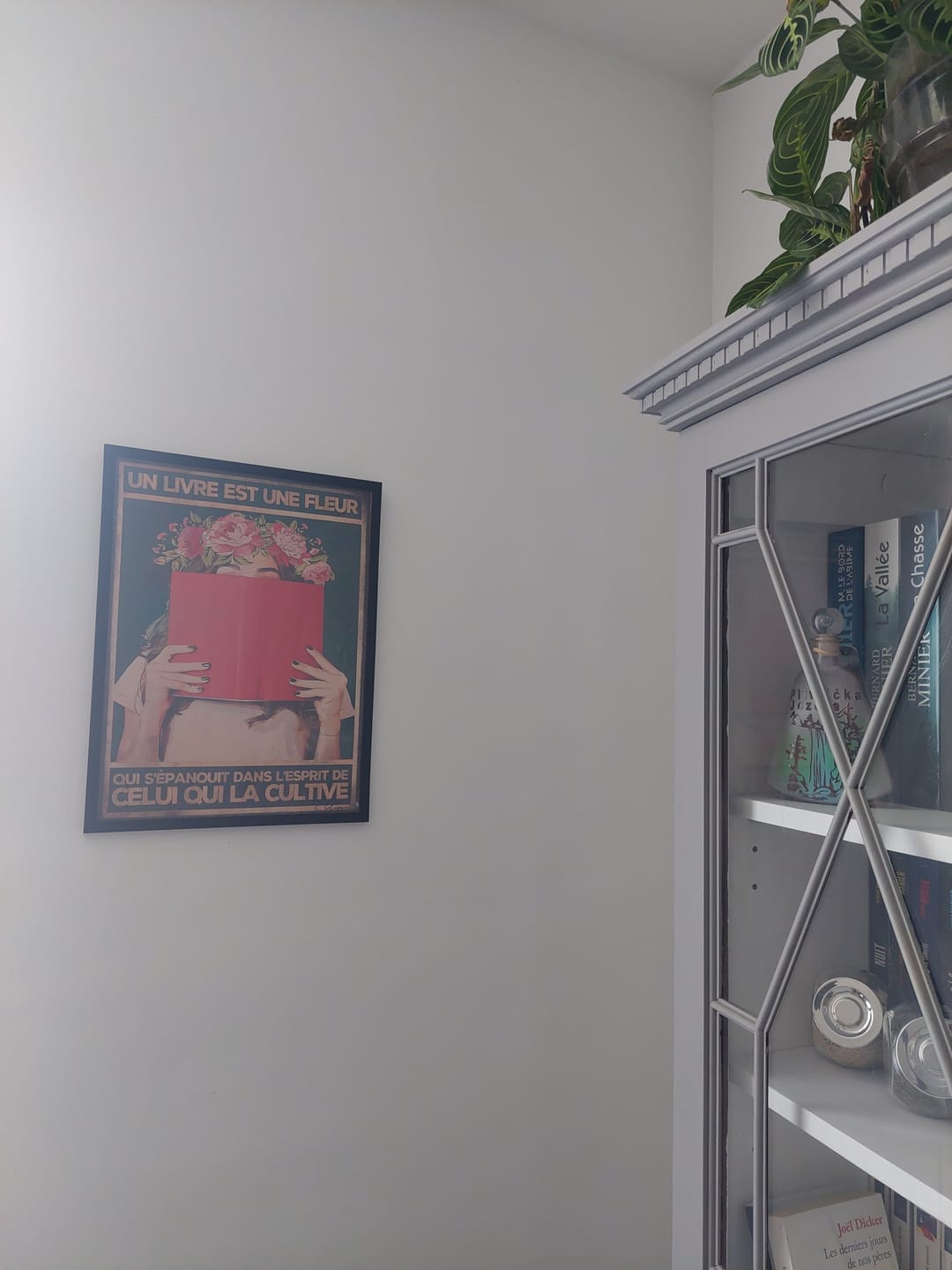 Customer photo review of Un livre est une fleur qui s'épanouit dans l'esprit de celui qui la cultive