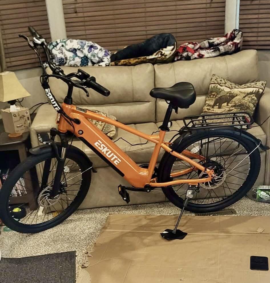Customer photo review of Eskute® C200 SO Electric Bike for Adults