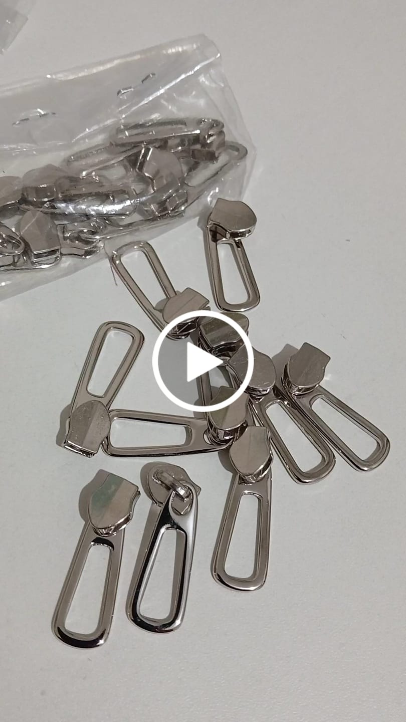 Customer video review of PUXADOR VAZADO N°6 C/CARRINHO NIQUELADO 10 PEÇAS