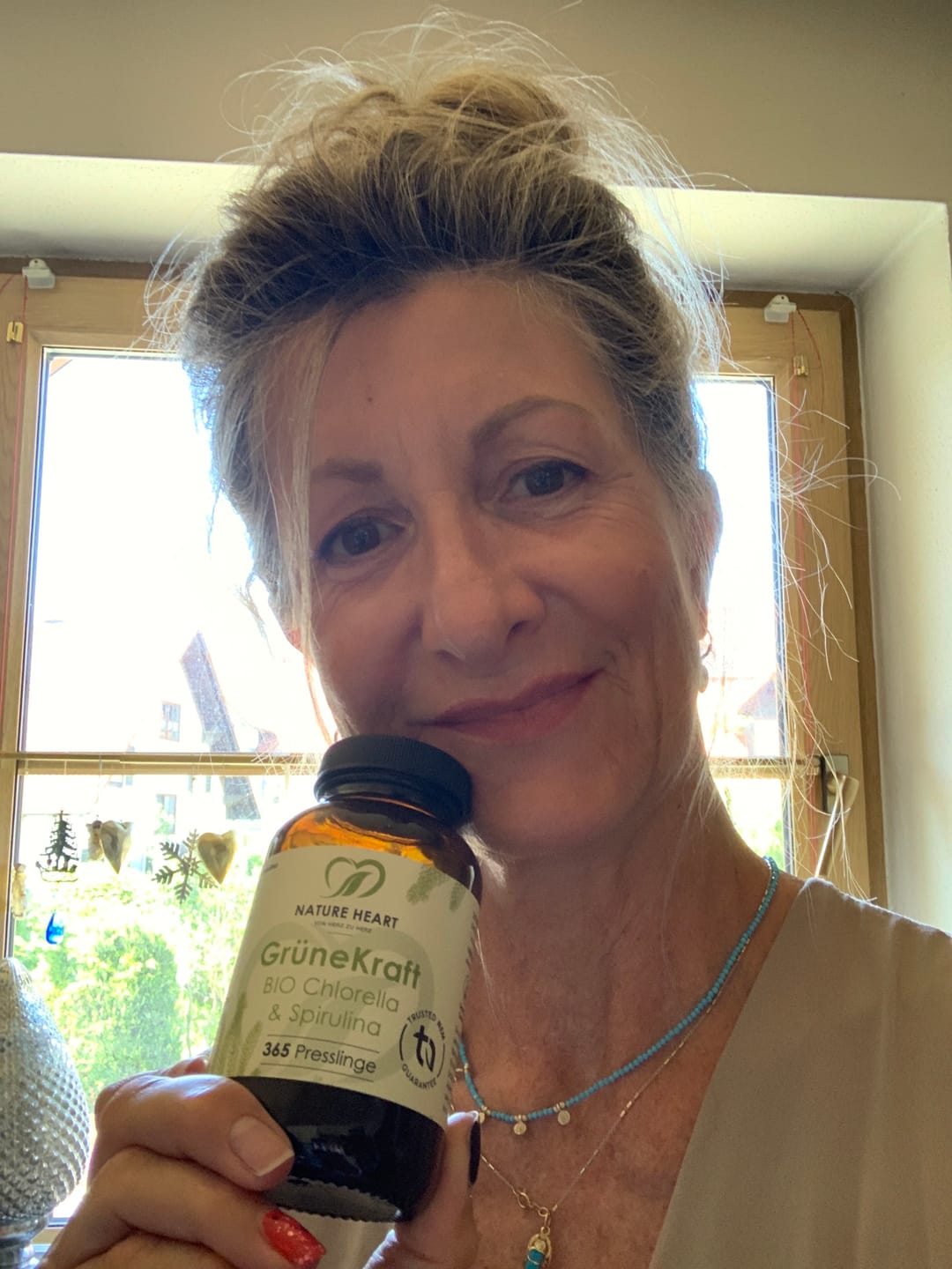 Customer photo review of Grüne Kraft - Bio Chlorella & Spirulina
