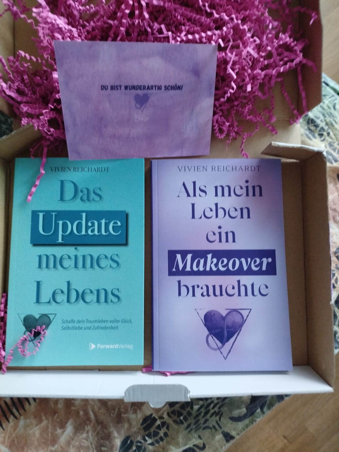 Customer photo review of Als mein Leben ein Makeover brauchte - Signierte limitierte Auflage