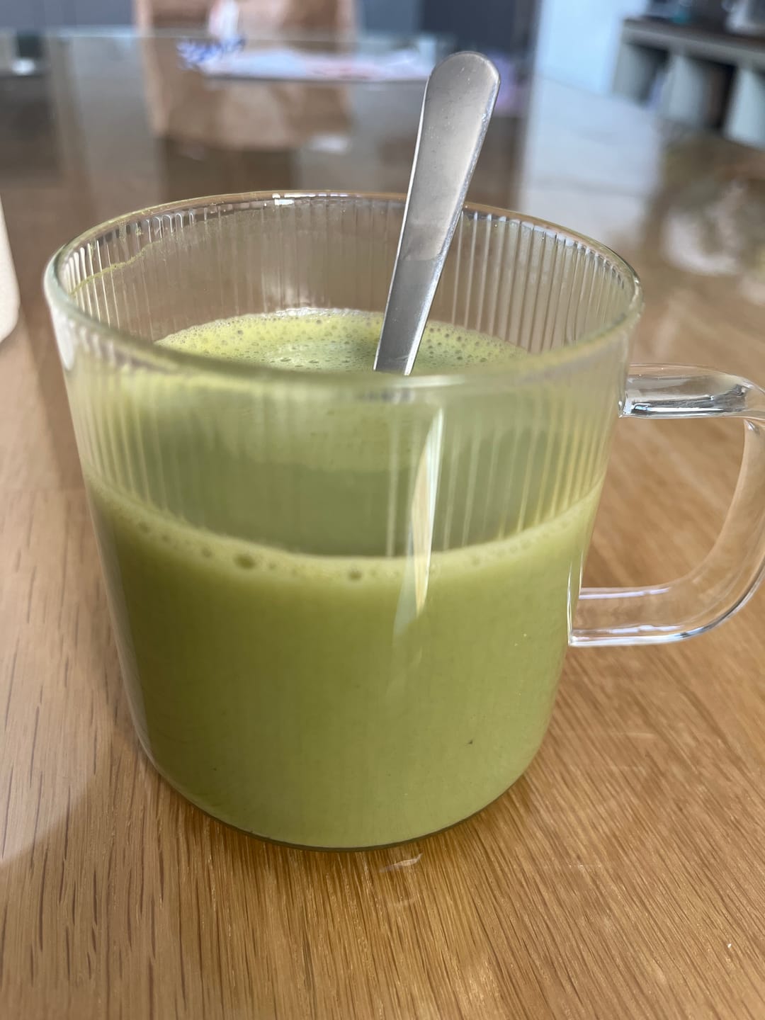 Customer photo review of Té Matcha Premium Coco