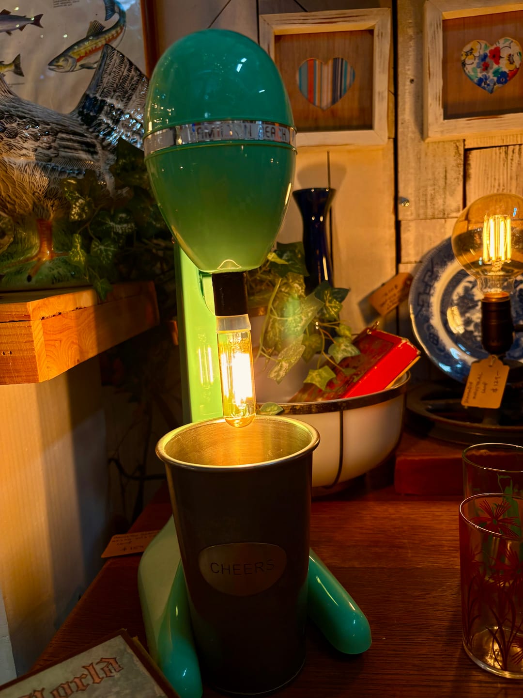Customer photo review of LED Filament Nostalgic Bulb - 160 Lumens - T6 Tubular - Amber