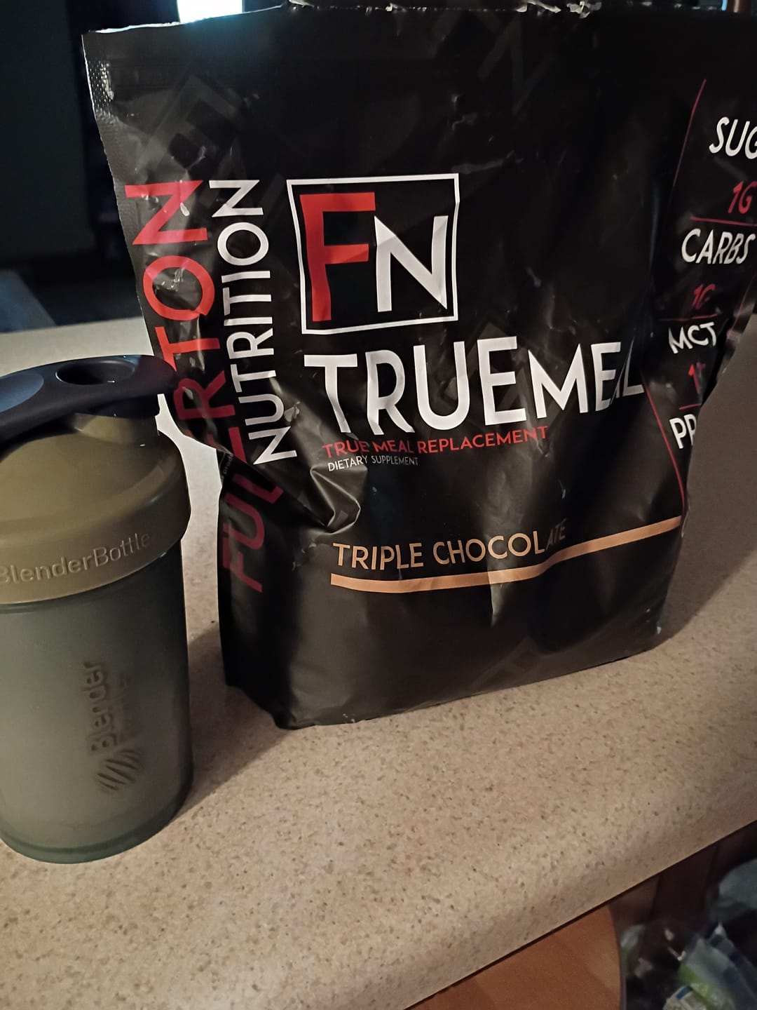 Customer photo review of True Meal Low Carb Meal Replacement