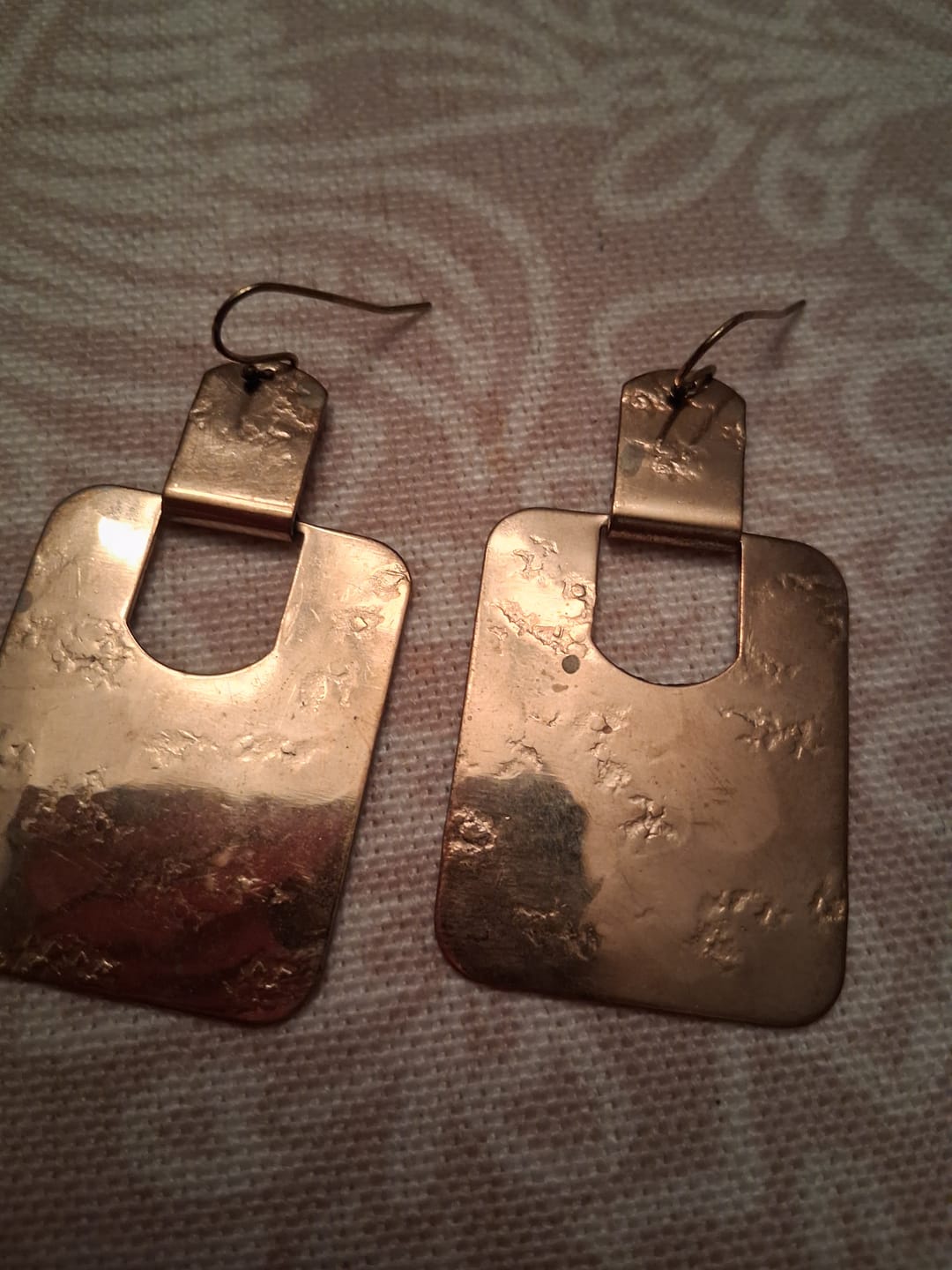 Customer photo review of Nile earrings