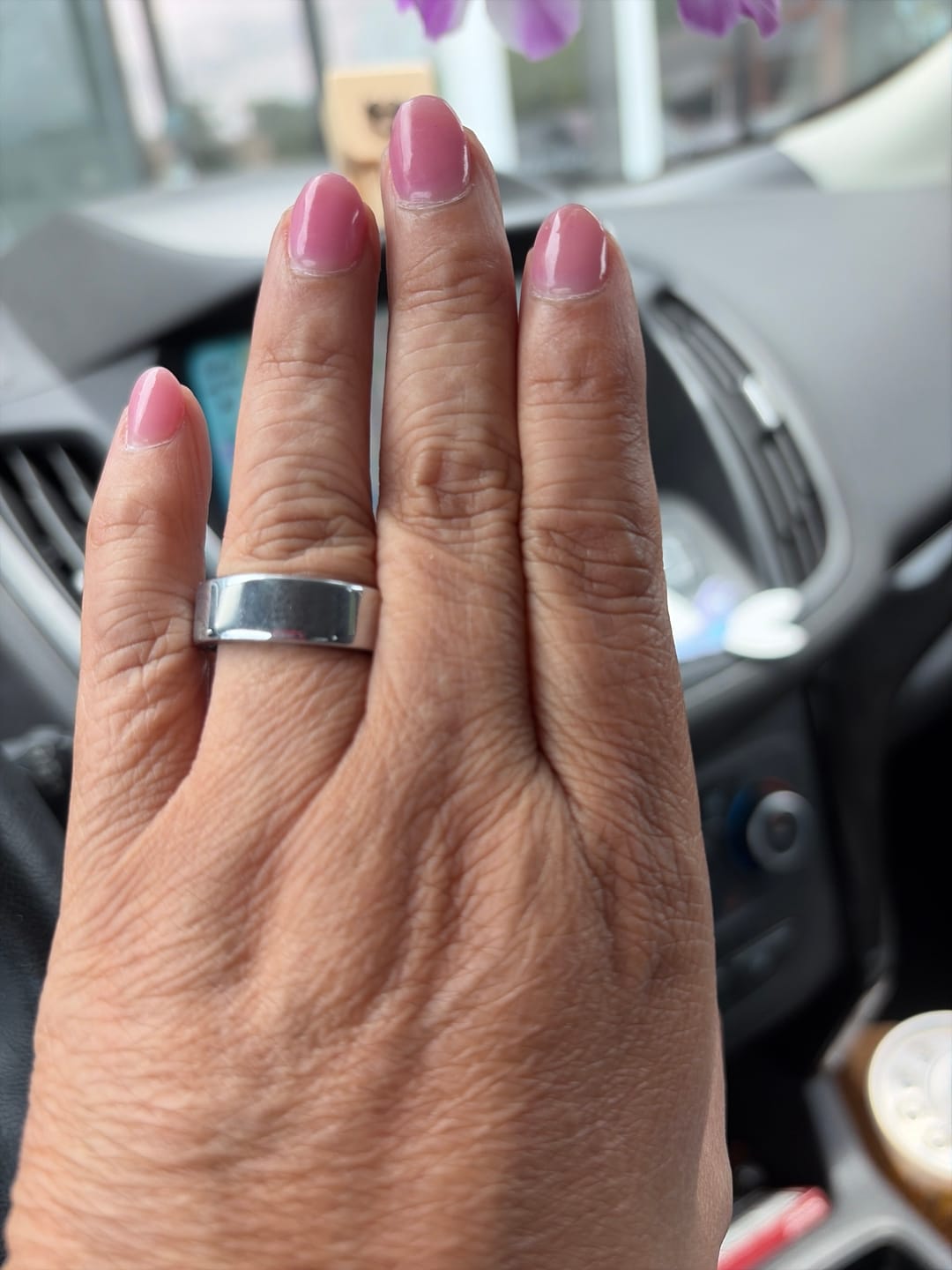 Customer photo review of Bearscome R03 Blood Sugar Blood Pressure Blood oxygen HRV Sleep Monitoring Waterproof Smart Ring