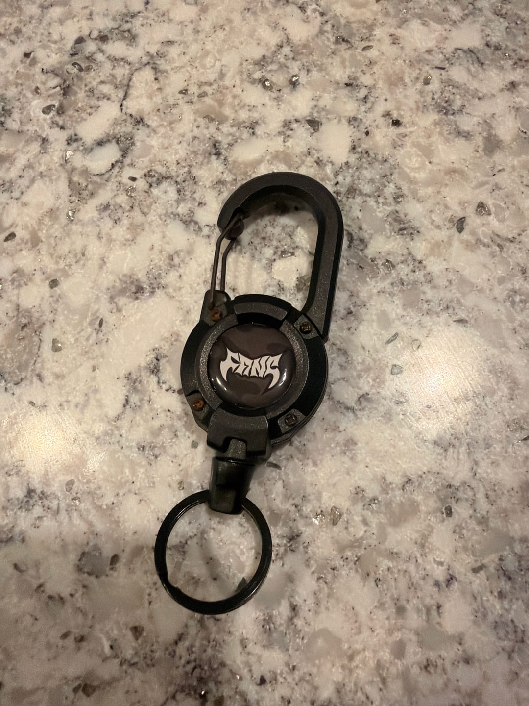 Customer photo review of Retractable Carabiner for Talaria X3 Key Fob