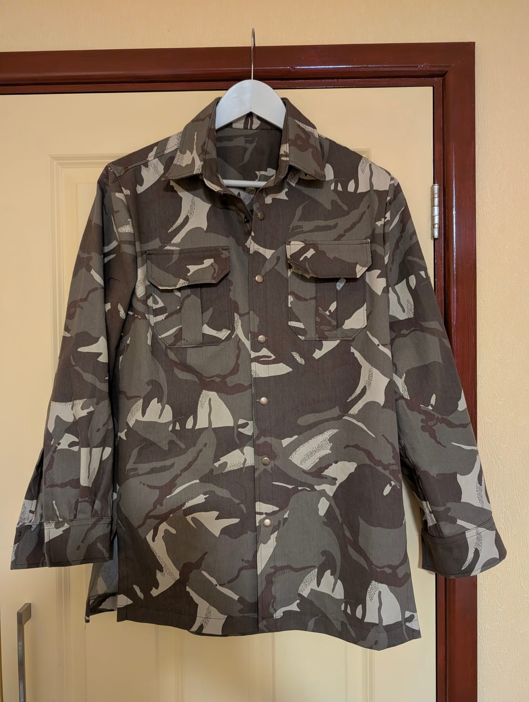 Customer photo review of Camouflage 100% Cotton Drill Fabric