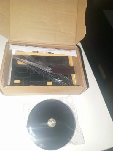 Customer photo review of 3D Frameless DIY Wall Clock