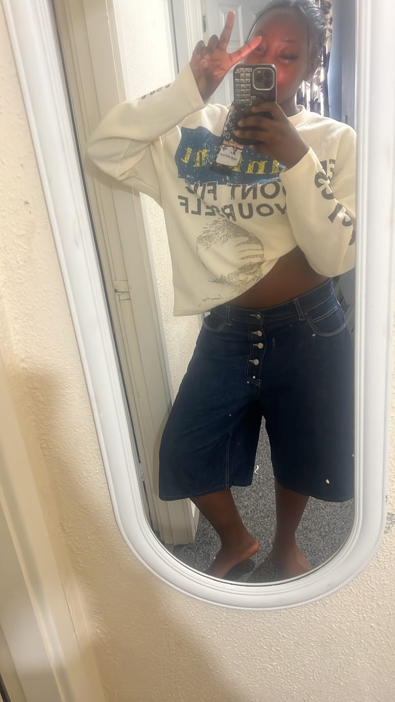 Customer photo review of Omirad “COPYCAT WAR” Heavy Waffle Long Sleeve