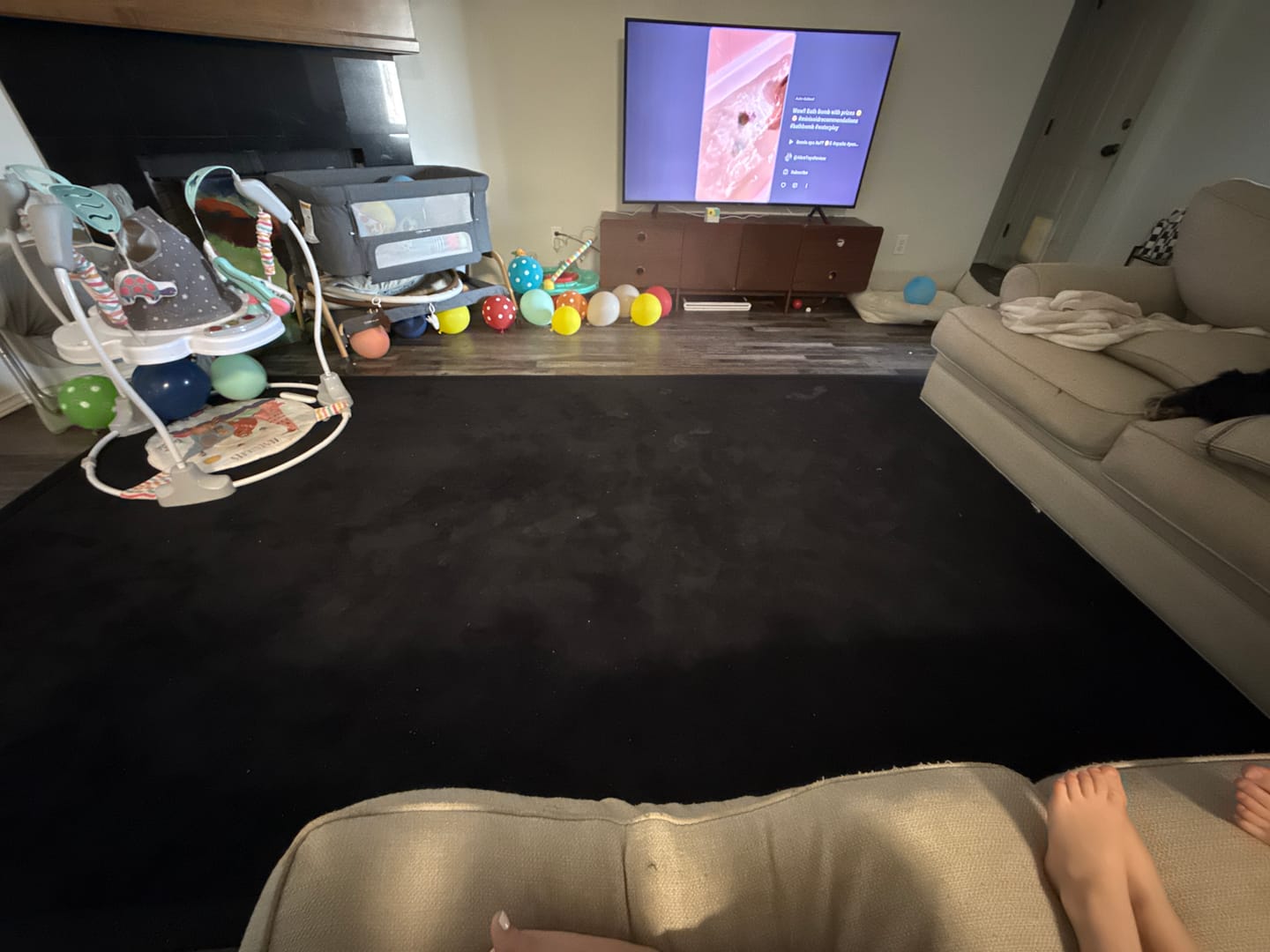 Customer photo review of Relax Mat - 1.4" Thick Soft Foam Play Mat