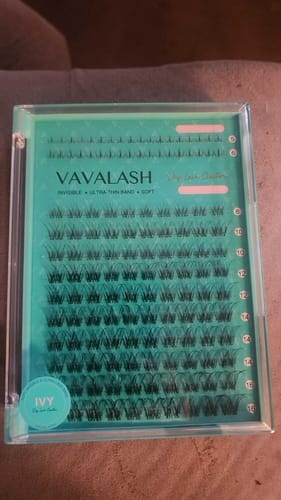 Customer photo review of IVY Lash Clusters