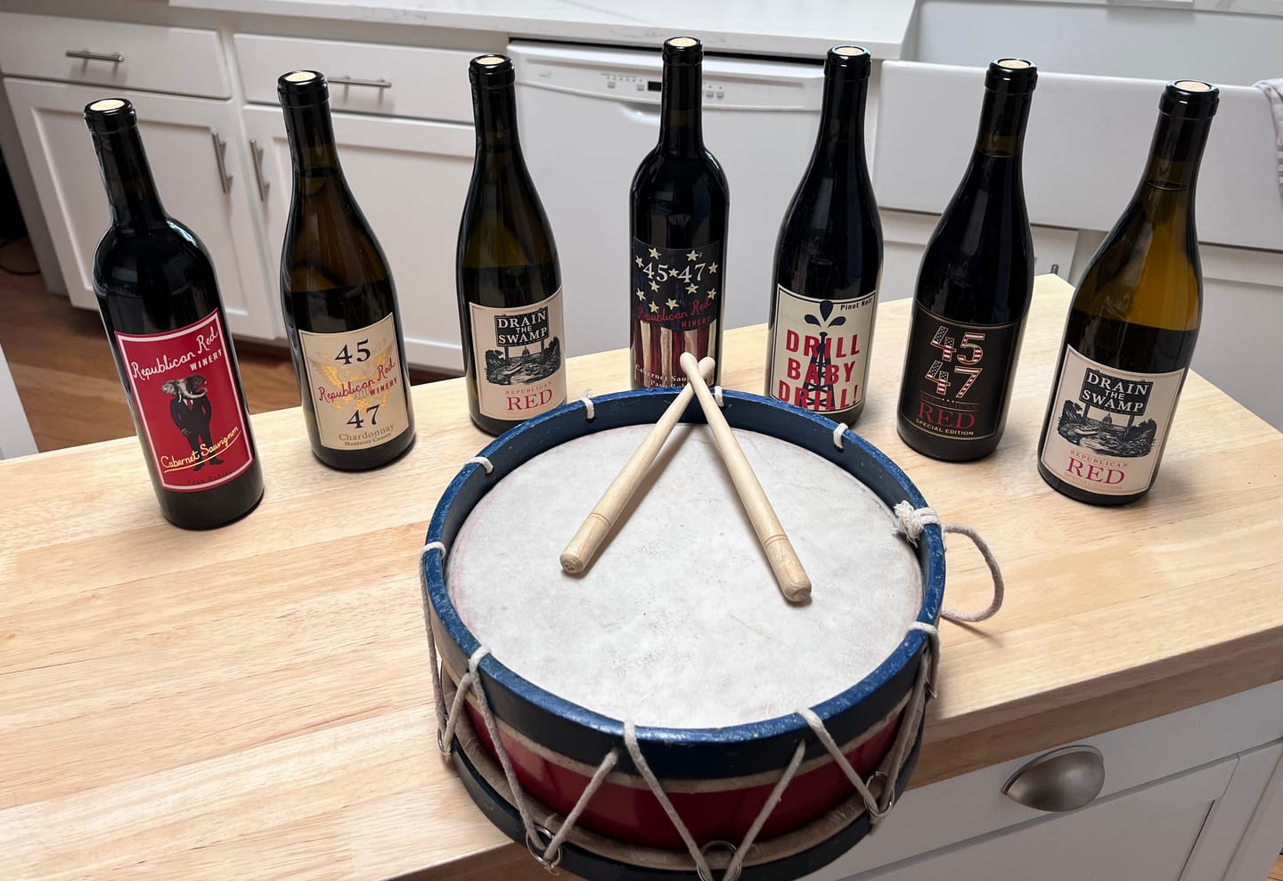 Customer photo review of Drill Baby Drill Pinot Noir