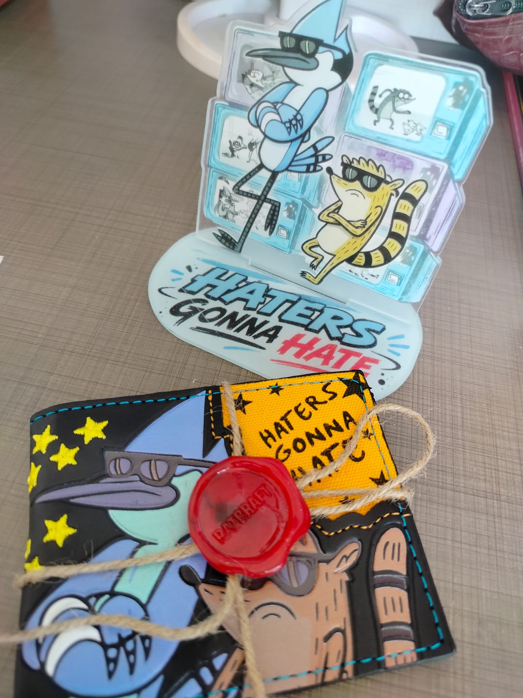 Customer photo review of Regular Show Cüzdan