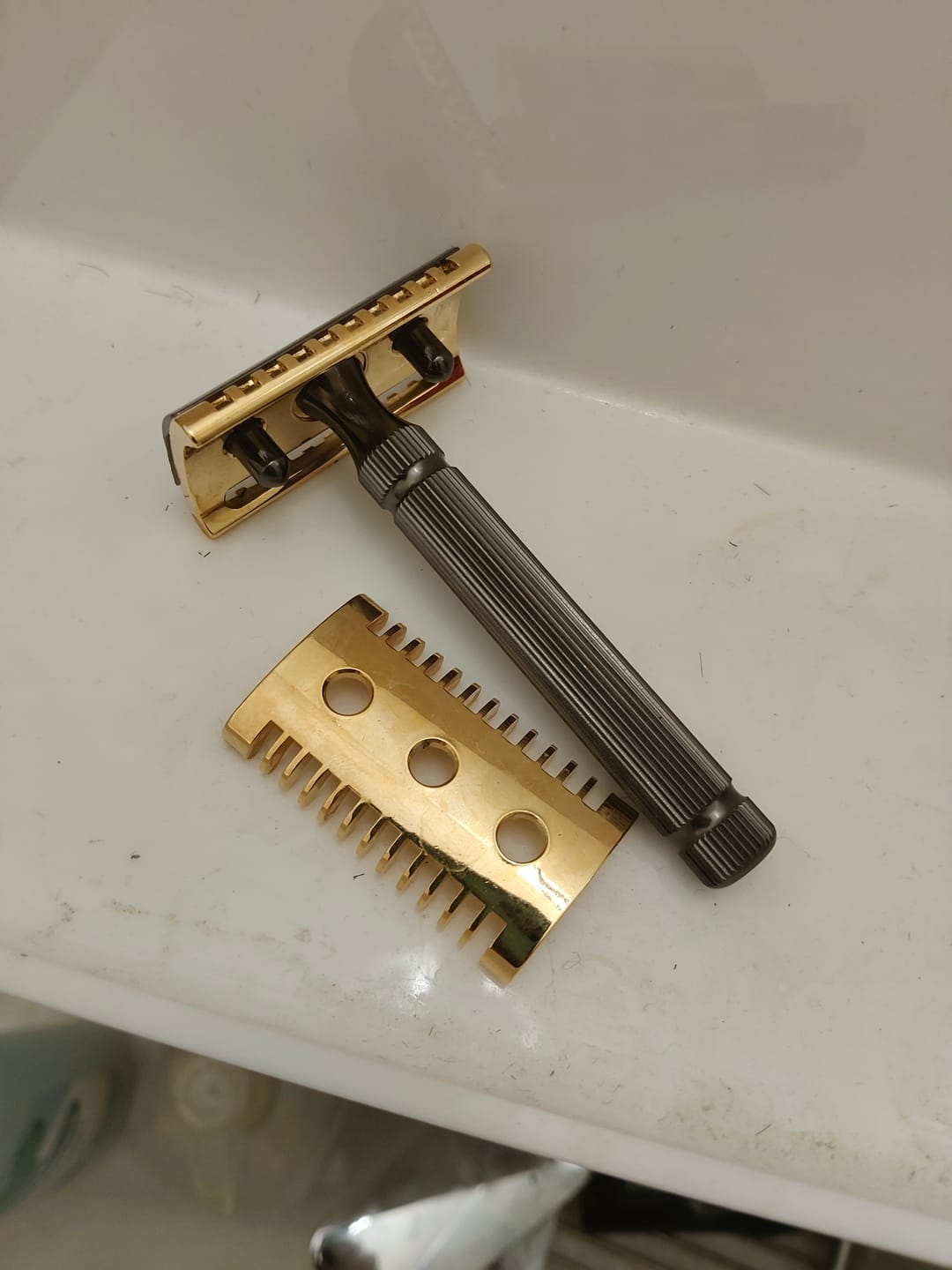 Customer photo review of FATIP Rasierhobel PICCOLO, Special Edition, offener und geschlossener Kamm