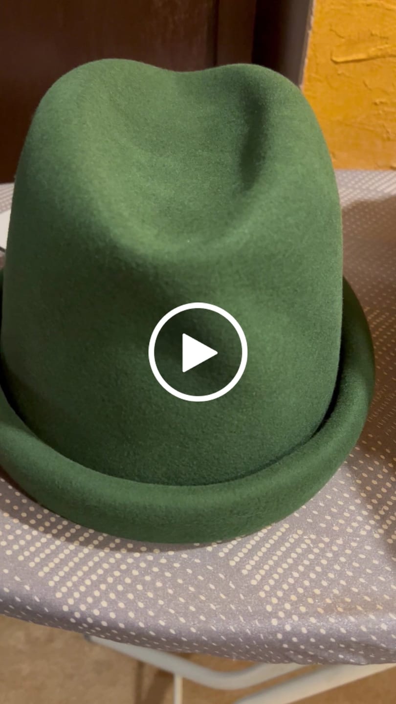 Customer video review of Russian Pillbox Hat - Hunter Green