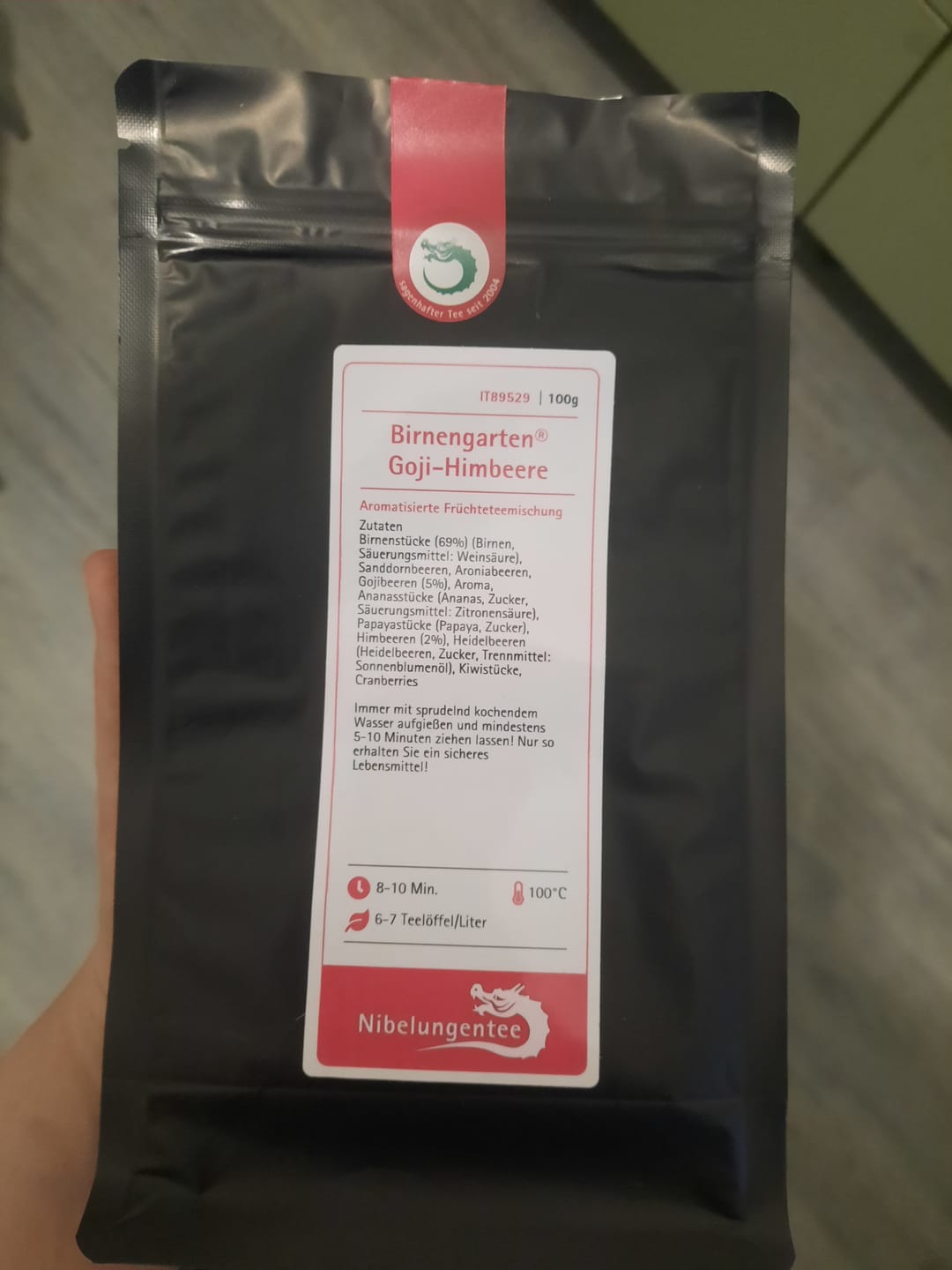 Customer photo review of Birnengarten® Goji-Himbeere