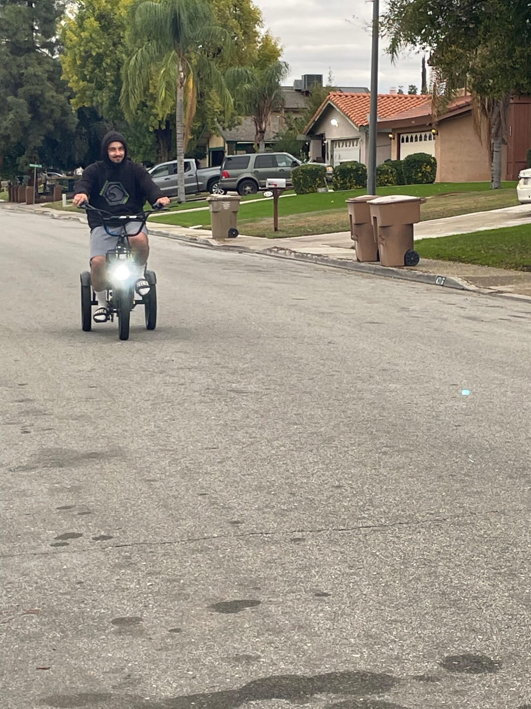 Customer photo review of Eskute® T300Pro Folding Electric Trike