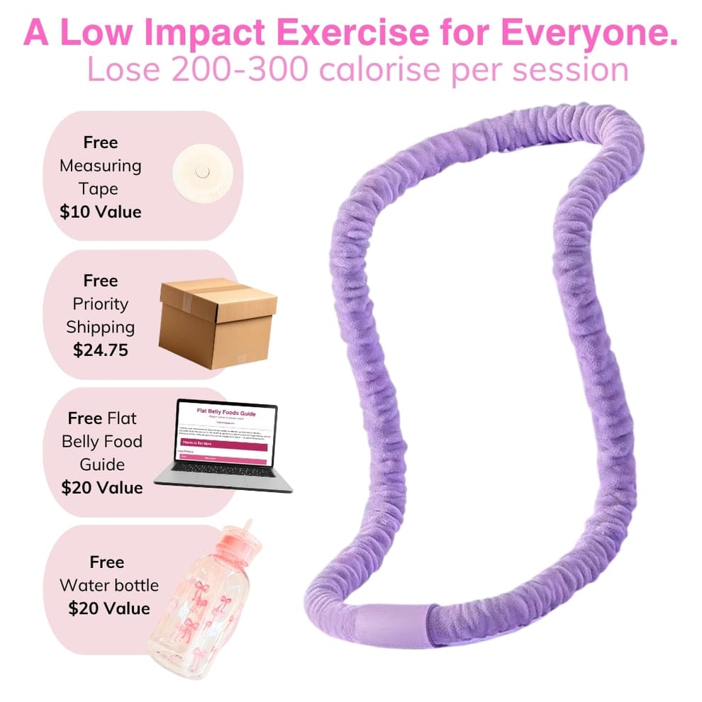 Customer photo review of SlimHoop ™ | Soft Weighted Fitness Hoop