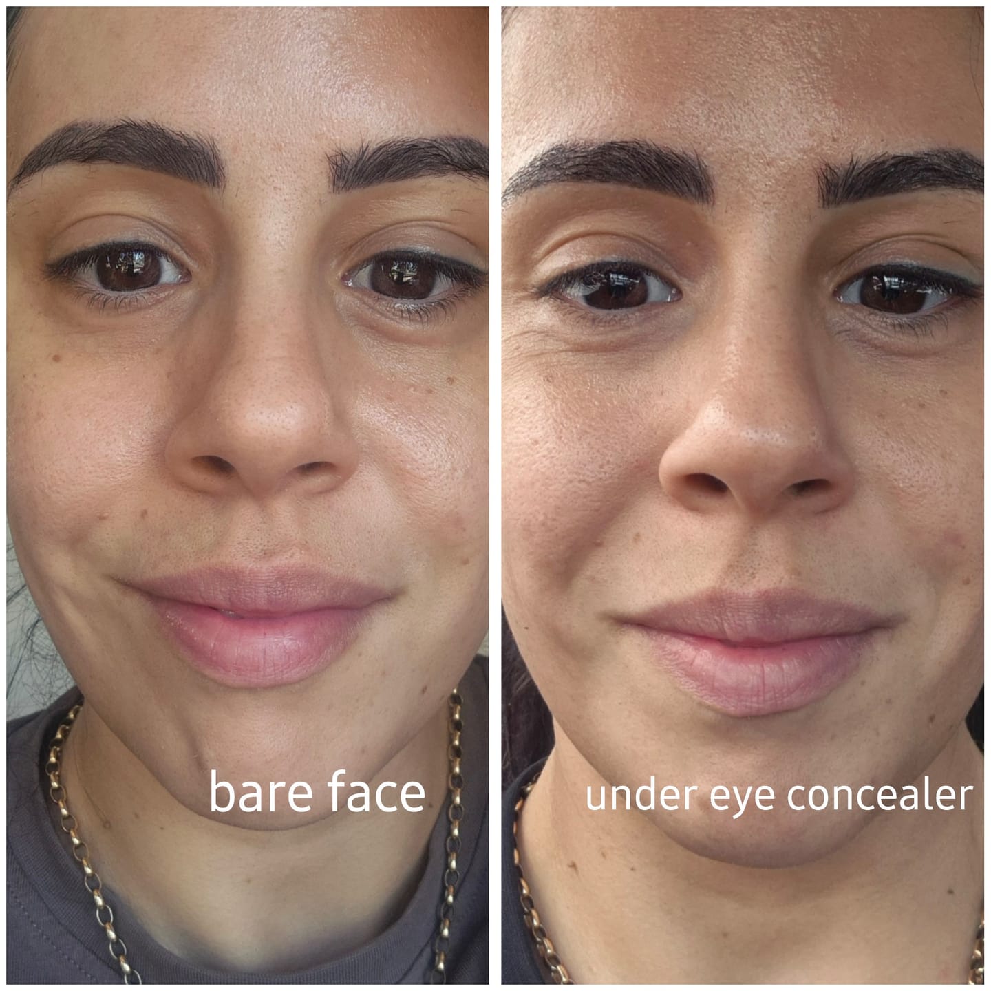 Customer photo review of New & Improved Liquid Concealer