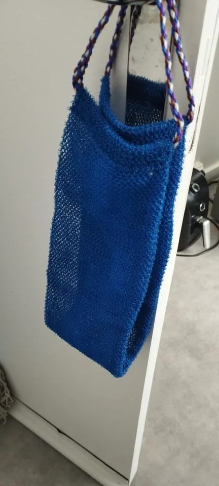 Customer photo review of African Exfoliating Body Net