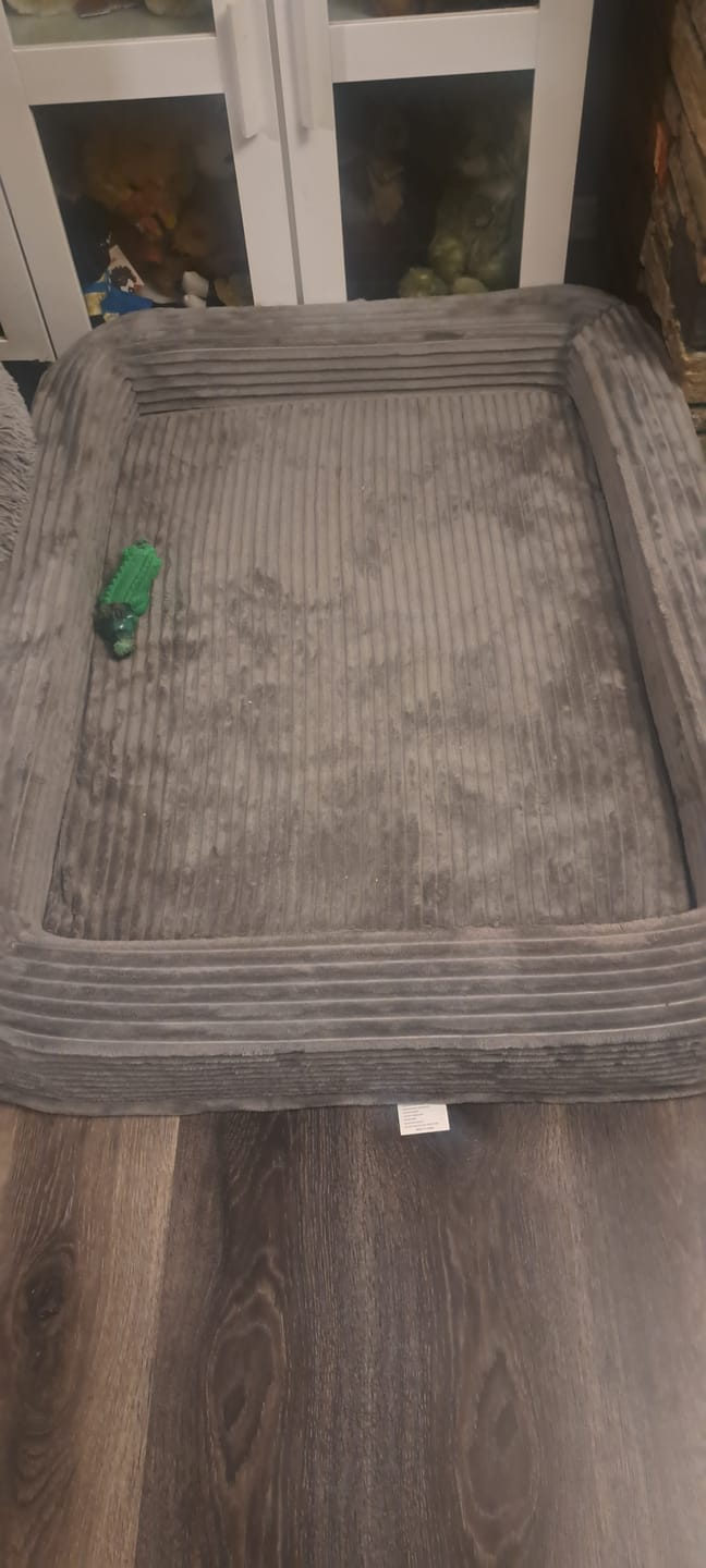 Customer photo review of Orthopaedic Dog Bed – Waterproof & Washable