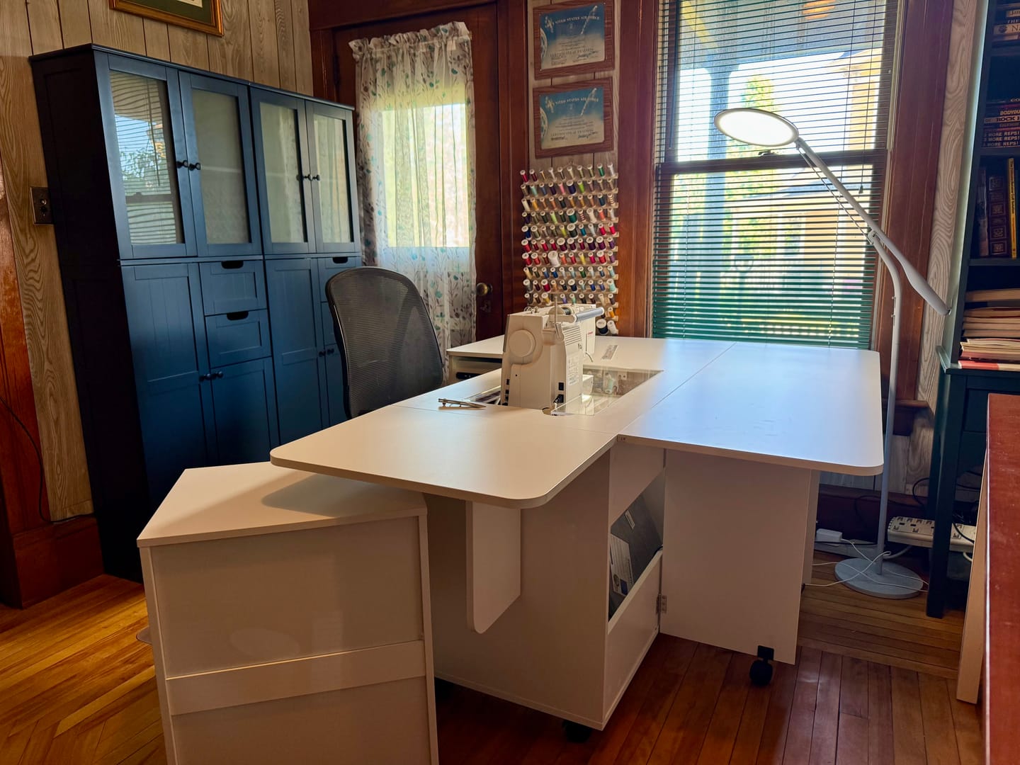 Customer photo review of Christa Sewing Cabinet