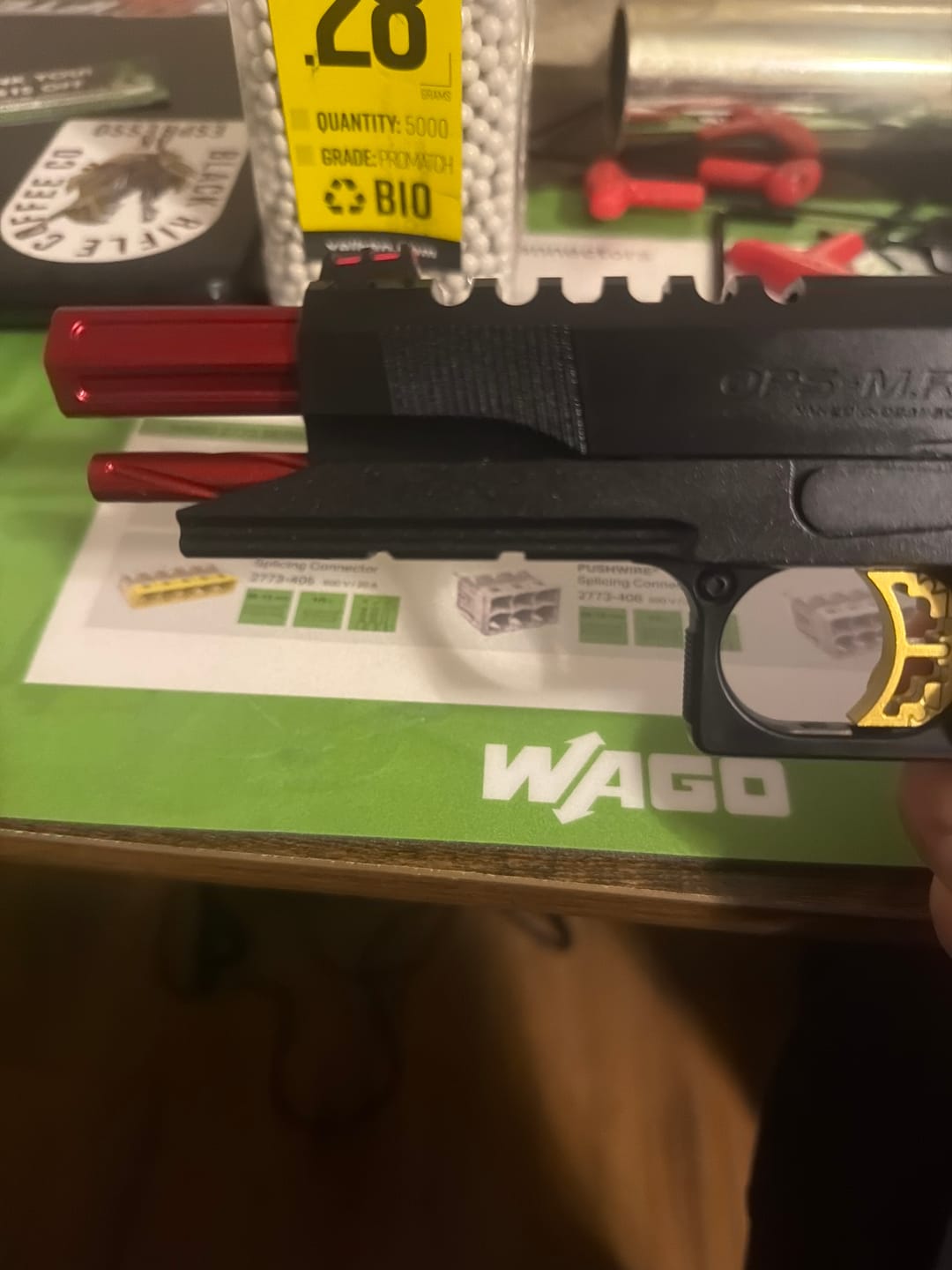 Customer photo review of Waldo Dynamics 140% "Ion" Recoil Spring for Hi Capa