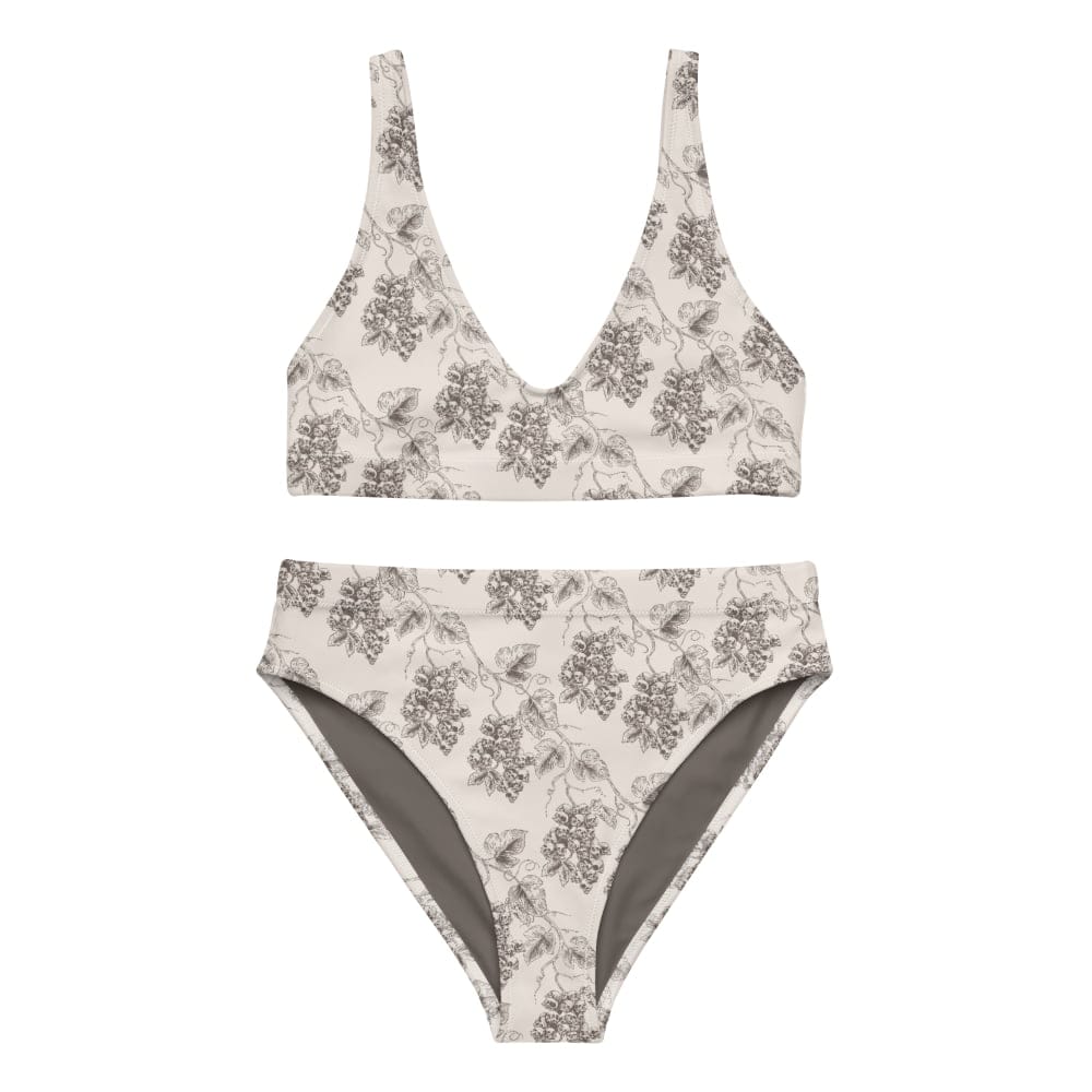 Customer photo review of Full-Set "Venetian Gravevine" high-waisted Bikini - Goth Swimsuit Two Piece - Gothic Swimsuit Plus Size