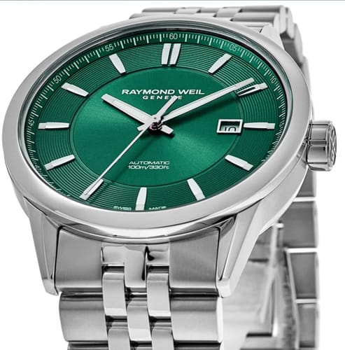 Customer photo review of Raymond Weil Freelancer Stainless Steel Automatic Men's 42.50mm Watch 2731-ST-52001