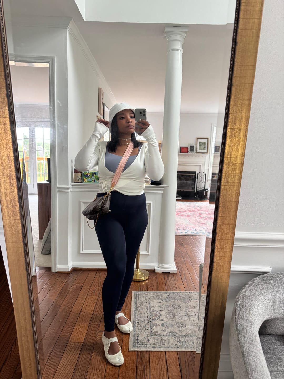 Customer photo review of The Studio Wrap / White
