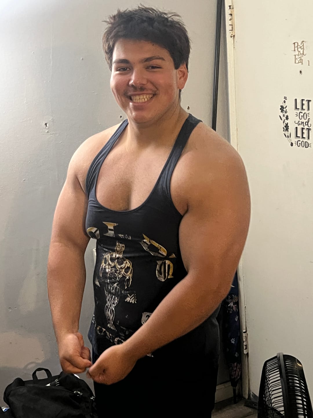 Customer photo review of 3062 - Gold's Glitch Stringers