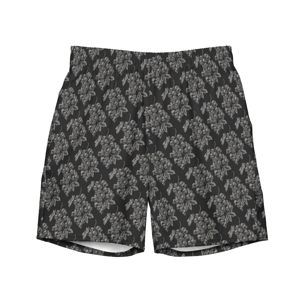 Customer photo review of "Stone Harvest" Alt Swim Shorts - Gothic Swim Trunks & Goth Swimwear Summer Goth