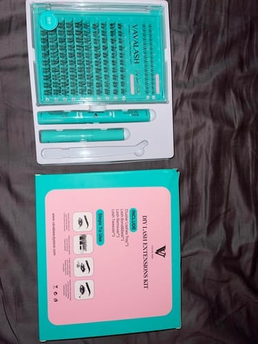 Customer photo review of IVY Lash Clusters