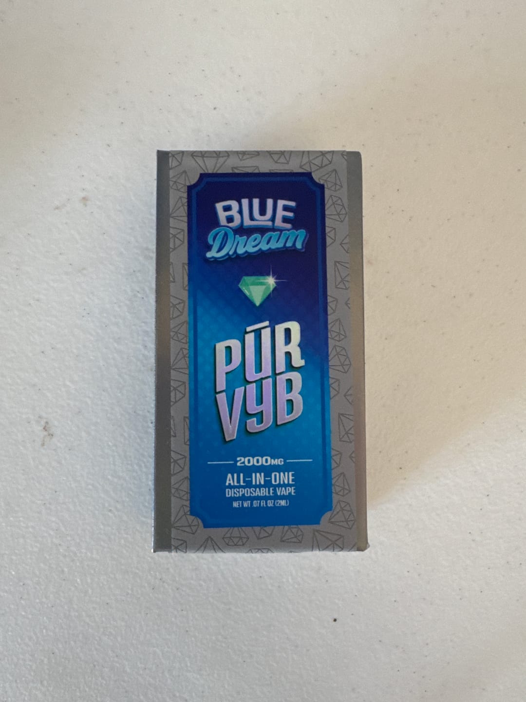 Customer photo review of PUR VYB - 2G THCa Live Resin - Blue Dream (Sativa)