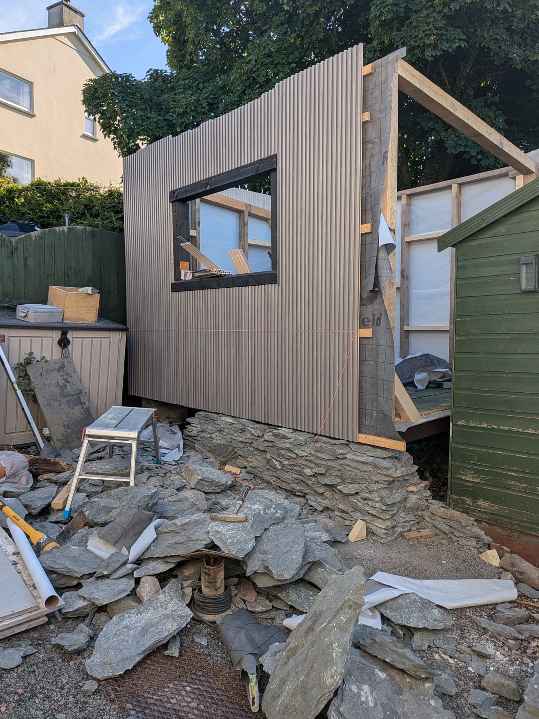 Customer photo review of Outdoor End Trim (Multiple Colours)