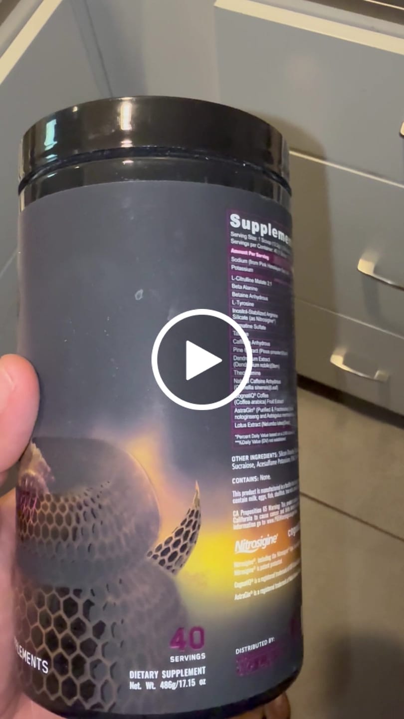 Customer video review of PANDAMIC - Special Edition Pre Workout (Grape Bubble Gum Flavor)