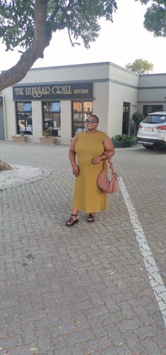 Customer photo review of The Brown Pulse Bag