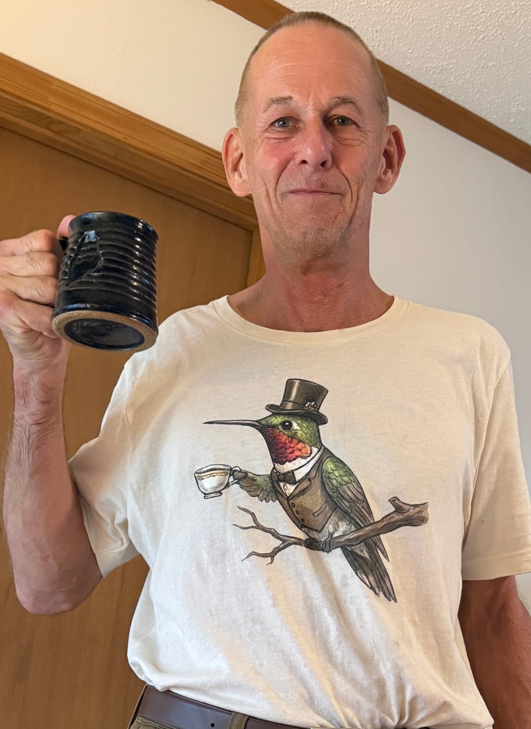 Customer photo review of Posh Hummingbird Tee