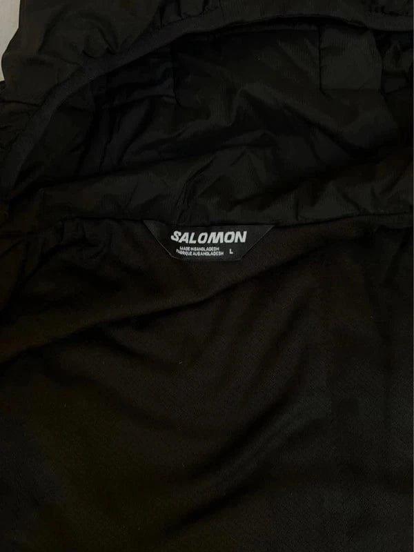 Customer photo review of Veste Salomon noir