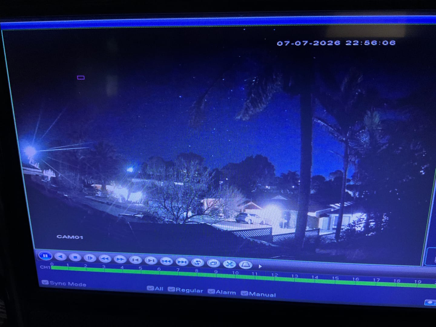 Customer photo review of NightChromaTM NCA200 - 1080p Acme Color Night Vision Security Camera with f/1.0 Aperture (0.001 Lux), 121° FoV, Active Alignment